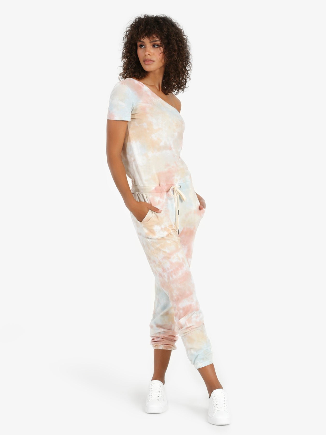 Nphilanthropy Womens Opal Tiedye Jumpsuit Multicoloured Nwt