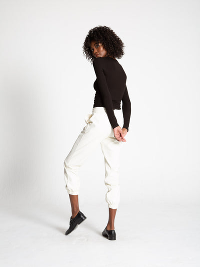 Scarlett Leather Jogger
