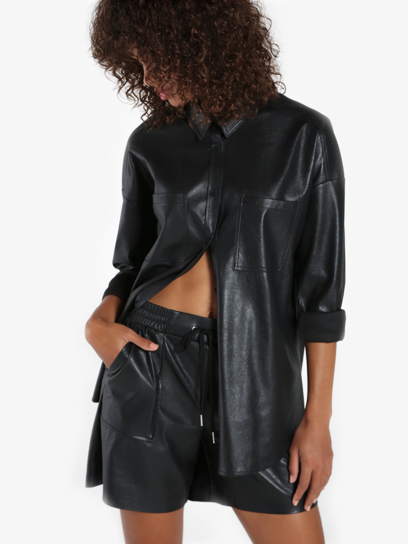 Monte Leather Top