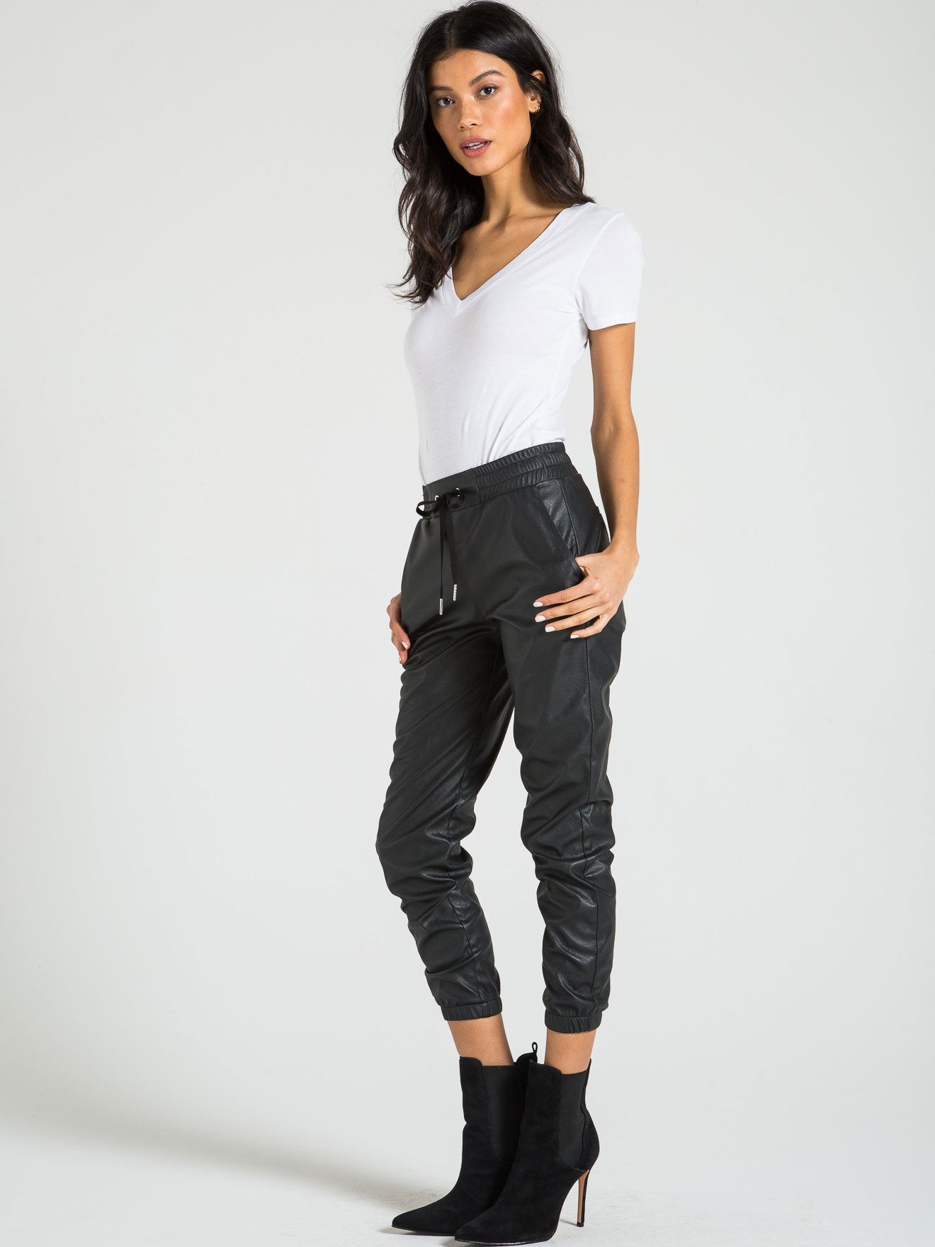 Scarlett Leather Jogger