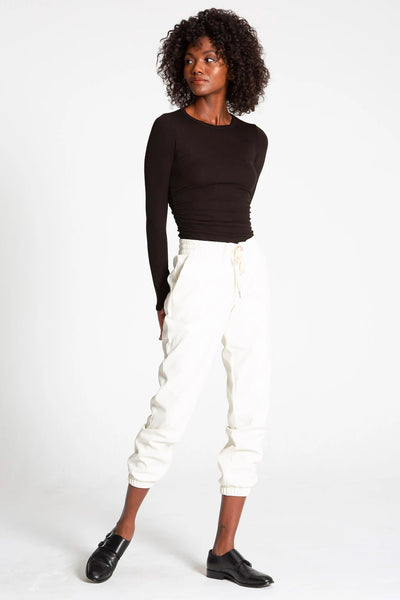 Scarlett Leather Jogger